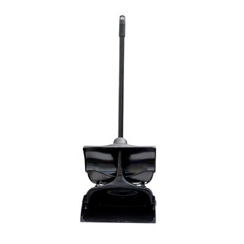 Pa Lixo Lobby Pro com tampa c/Cabo Metal Revestido Preto - RUBFG253200BLA