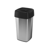 Balde 60L Quadrado Cinza Cube