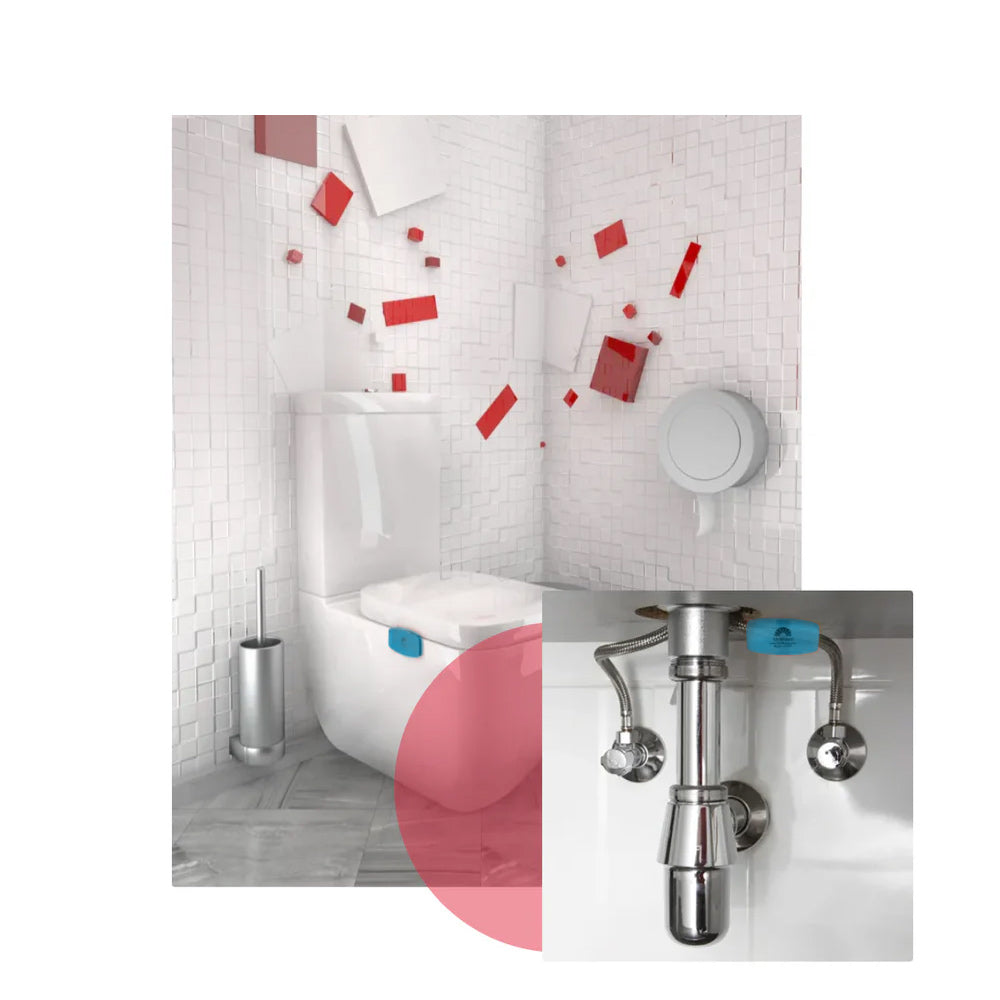 Clip Ambientador Sanitas Uriwave Ocean - Pack 2 un.
