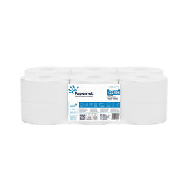 Papel Higiénico (Jumbo) 120mts 2Fls Papernet 422428 12un