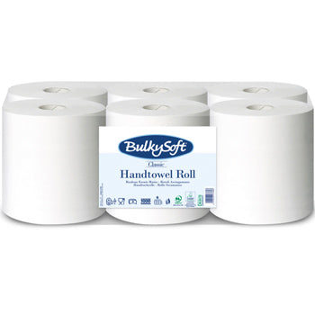Papel Higiénico (Jumbo) 200mts 2Fls Bulkysoft 6un