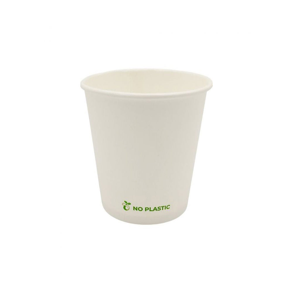 Copos Papel 089ml 3oz Plastic Free Branco 50un