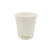 Carregar imagem no visualizador da galeria, Copos Papel 089ml 3oz Plastic Free Branco 50un