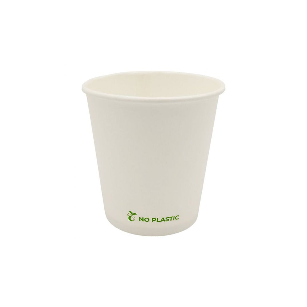 Copos Papel 118ml 4oz Plastic Free Branco 50un - 6611083