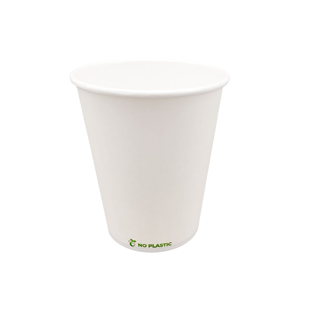 Copos Papel 237ml 8oz Plastic Free Branco 50un - 6611085