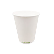 Carregar imagem no visualizador da galeria, Copos Papel 237ml 8oz Plastic Free Branco 50un - 6611085