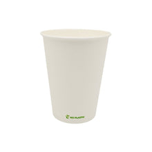 Carregar imagem no visualizador da galeria, Copos Papel 355ml 12oz Plastic Free Branco 50un - 6611086