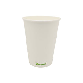 Copos Papel 355ml 12oz Plastic Free Branco 50un - 6611086