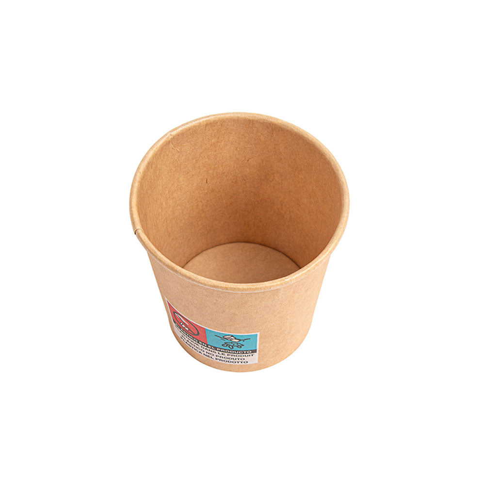 Copos 090ml Cartão Kraft 3oz Bebidas Quentes 50un