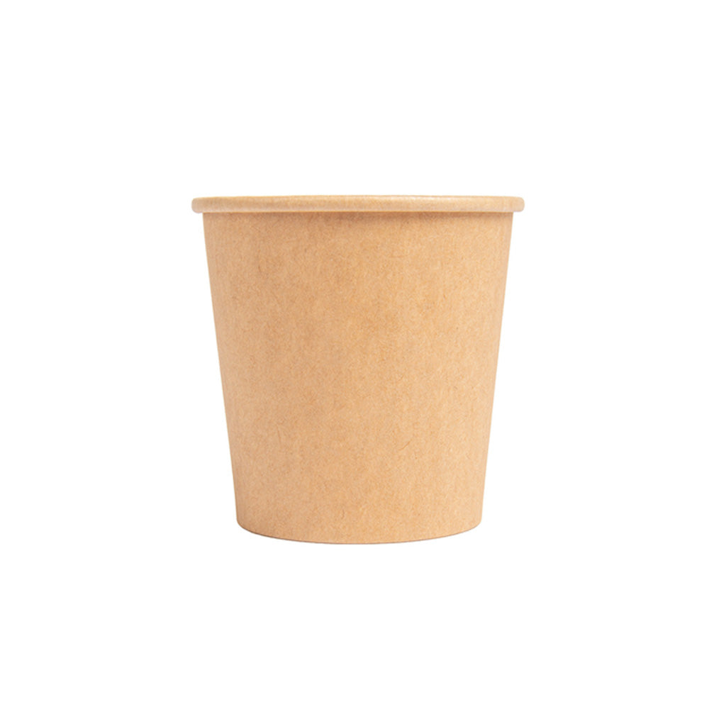 Copos 090ml Cartão Kraft 3oz Bebidas Quentes 50un