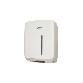 Dispensador Toalhas Mão Zig-Zag Branco Mate