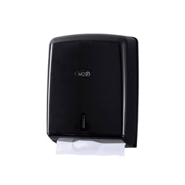 Dispensador Toalhas Mao Zig-Zag Preto