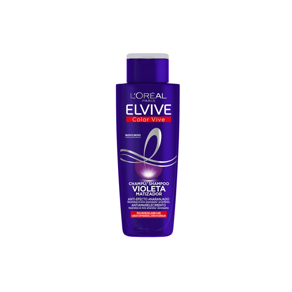 Champô Elvive Violeta Matizador 200ml - 6831453