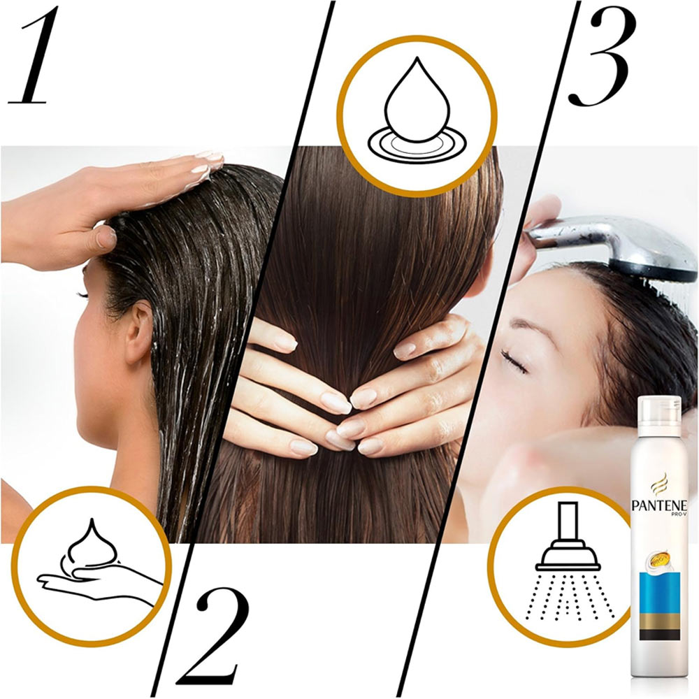 Espuma Cabelo Pantene Condicionador Cuidado Clássico 180ml