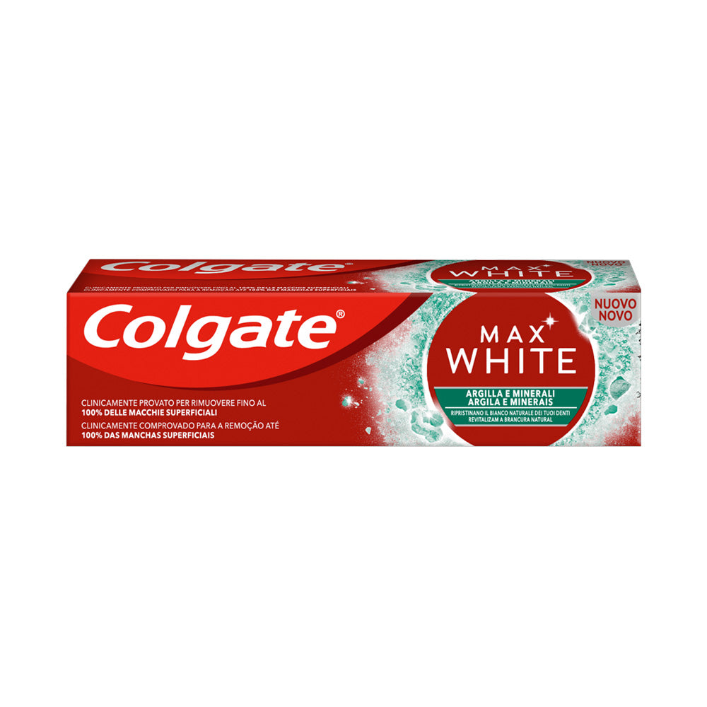 Pasta de Dentes COLGATE Max White Argila e Minerais 75ml - 6831813