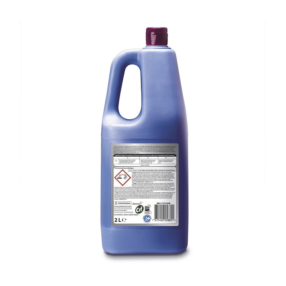 Creme Limpeza Lixívia Cif Professional 2L