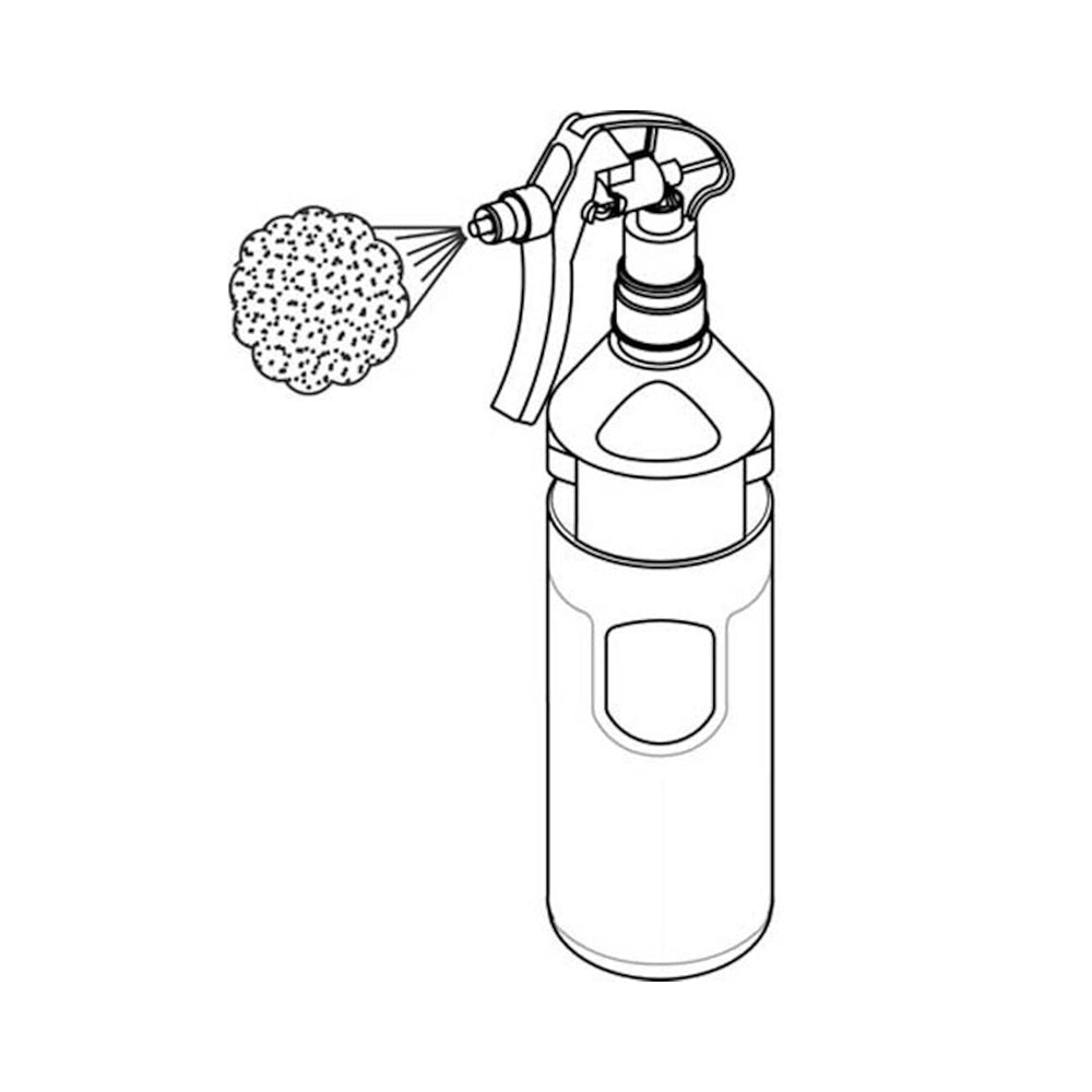Frasco de 750 ml + Rótulos Suma Bac D10/D2.3 - PACK 6 un