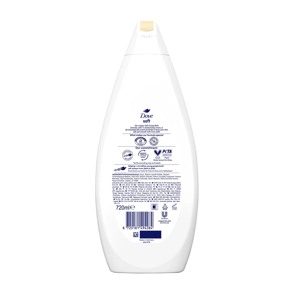 Gel de Banho Dove Hidratação Suave 720ml