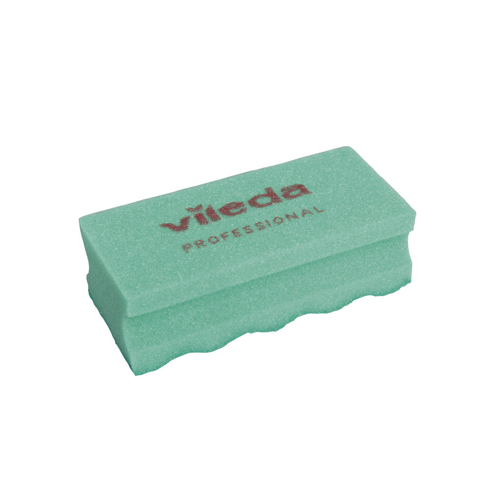 Esponja Salva Unhas 6x14cm Vileda Professional Verde 10un - 6841209