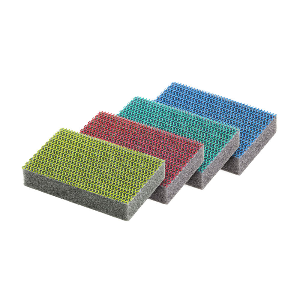 Esponja Professional Evo Azul/Cinza Pack 4un
