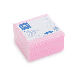 Pano Antibacteriano Descartável Rosa Pack 50un - 68510143
