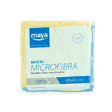 Pano Microfibra Terry 40x40cm Amarelo Pack 5un