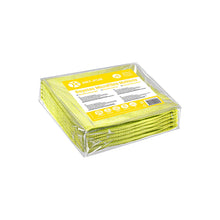 Carregar imagem no visualizador da galeria, Pano Microfibra 35x38cm 240g Terry Amarelo Pack 5un