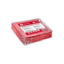 Carregar imagem no visualizador da galeria, Pano Microfibra 35x38cm 240g Terry Vermelho Pack 5un