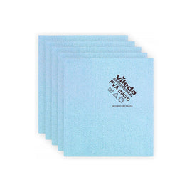 Pano PVAmicro Vileda Professional 38x35cm Azul 5un - 6851027