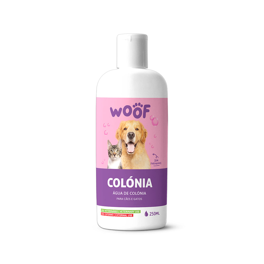 Agua Colónia para Cães e Gatos WOOF 250ml - 68610000