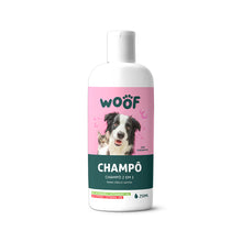 Carregar imagem no visualizador da galeria, Champô para Cães e Gatos 2 em 1 WOOF 250ml - 68610001