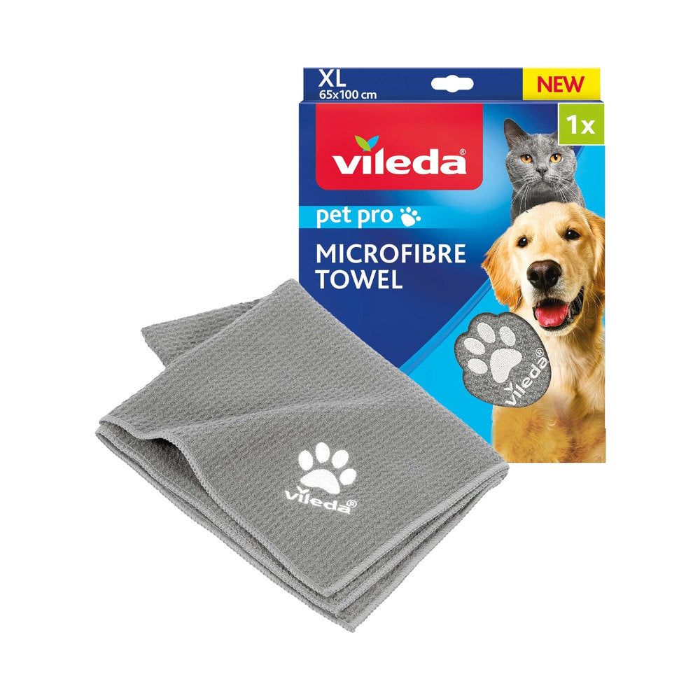 Toalha Microfibras Pet Pro XL 65x100cm Vileda - 6863005