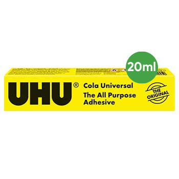 Cola Universal 20ml Bisnaga UHU N12  - 1un - 1071011