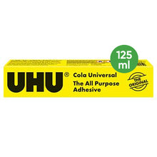 Carregar imagem no visualizador da galeria, Cola Universal 125ml Bisnaga UHU N14 - 1un - 1071013