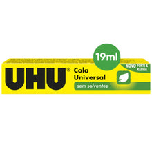 Carregar imagem no visualizador da galeria, Cola Universal S/Solventes 19ml Bisnaga UHU - 1071014