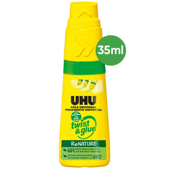 Cola Liquida UHU Twist Glue Renature 35ml - 1un - 1071016