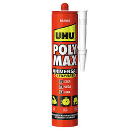 Cola e Veda Poly Max Universal Express Branco UHU 425g - 10737305
