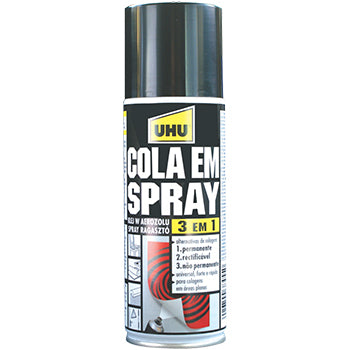 Cola Spray UHU 3 em 1 500ml - 10738460