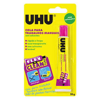 Cola Trabalhos Manuais UHU 20g Blister - 10739310
