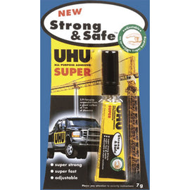 Cola Rápida UHU Strong Safe 7gr Blister 1un - 10739665