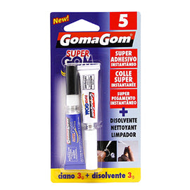 Cola Rápida 3g Instantânea + Dissolvente 1g Blister - 107399705