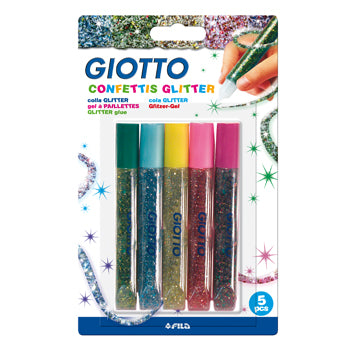 Cola Glitter Glue Confettis 5x10,5ml - 107545400