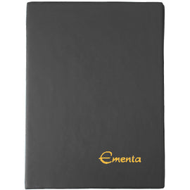 Porta Ementas A4 4 Bolsas Cinza - 1471201