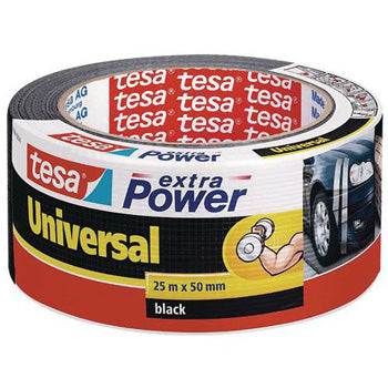 Fita Adesiva Tecido Tesa Multiusos 50mmx50mt Preto - 15656389-05