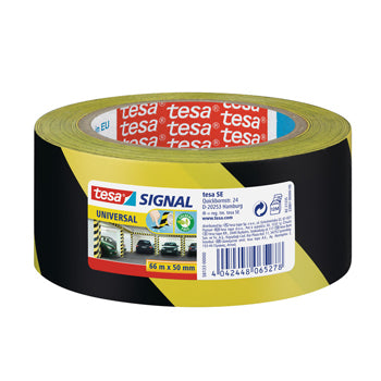 Fita Adesiva PP Sinalização Amarelo/ Preto 50mmx66mts 1un - 15658133