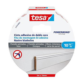 Fita Montagem Bi-adesiva Tesa Powerbond 10kg 19mmx5mts - 15677743