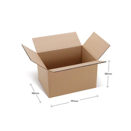 Caixa Cartão Simples 197x185x185mm (0,0067m3) 30un - 1701084