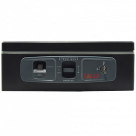 Cofre Eletrónico 375x270x140 Eagle Finger Print Preto - 566EA8868LSZ