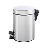 Cesto Papeis  Metalico c/ Pedal 6 Litros