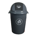 Cesto p/Papeis Plastico Tampa Vai-Vem 80 Litros (kf04237)